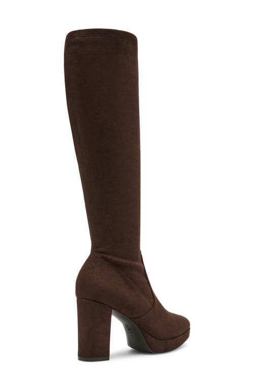 Shop Anne Klein Journey Knee High Boot In Chocolate