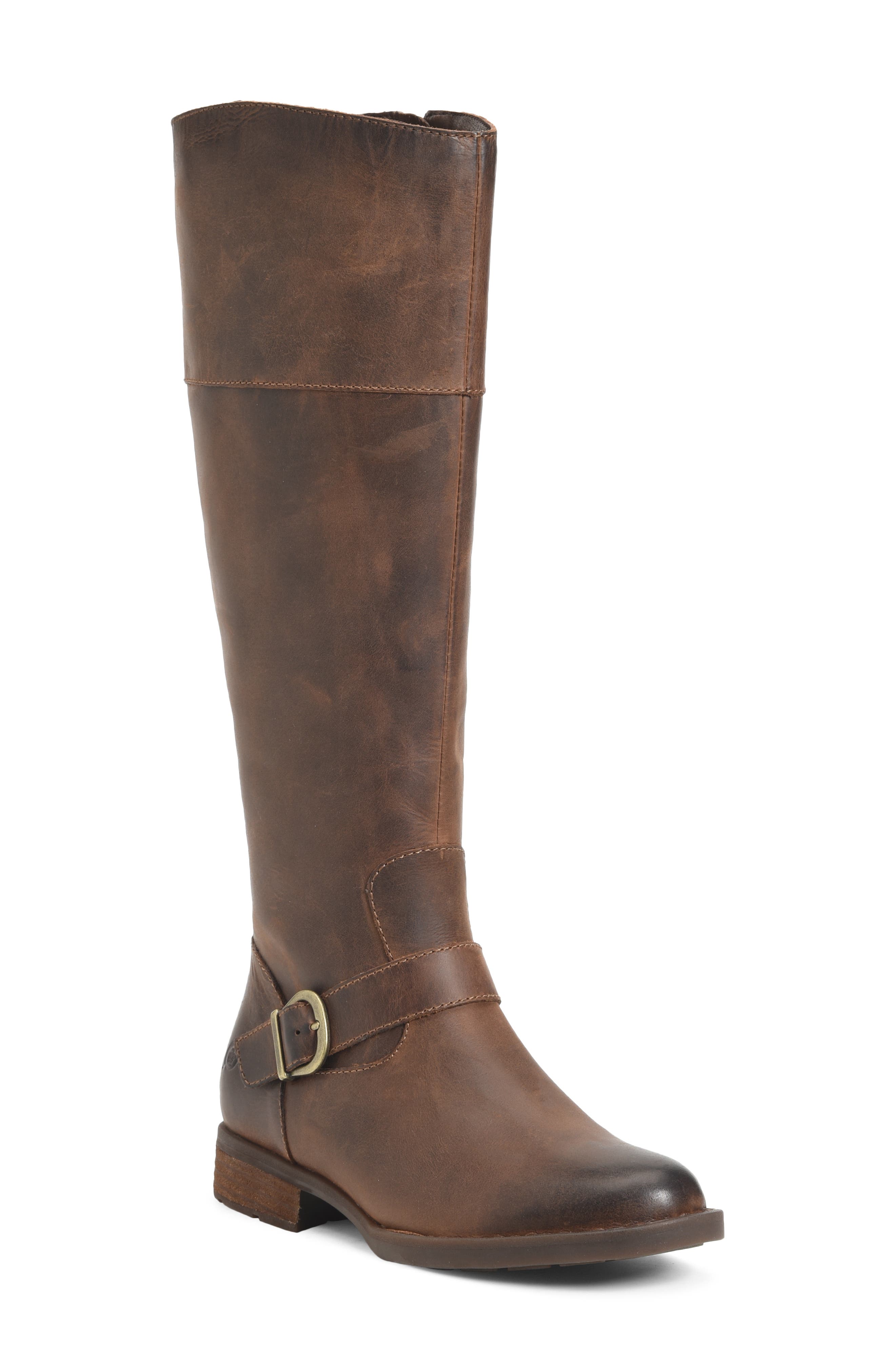 women's brown high boots