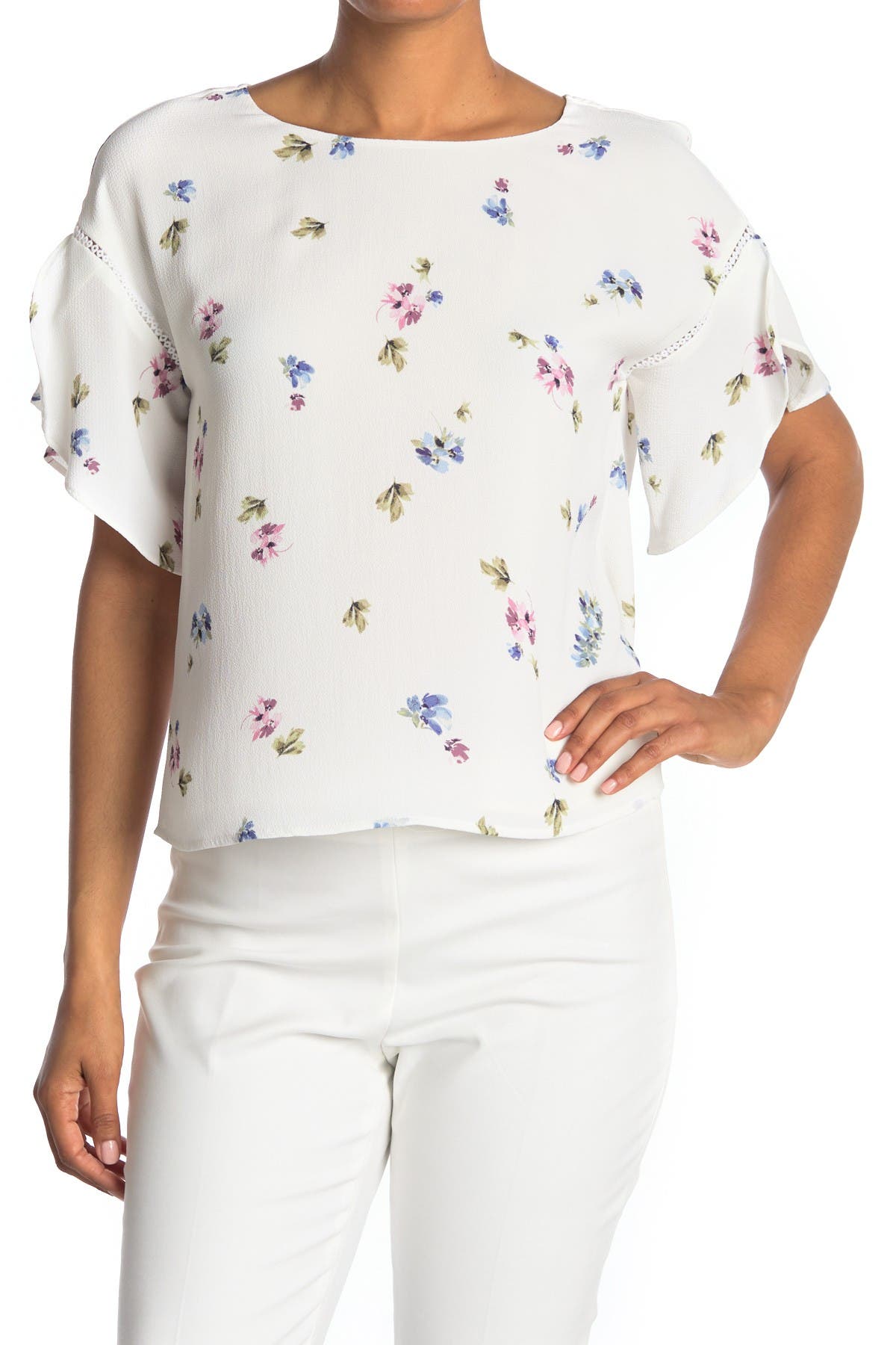 vince camuto floral top