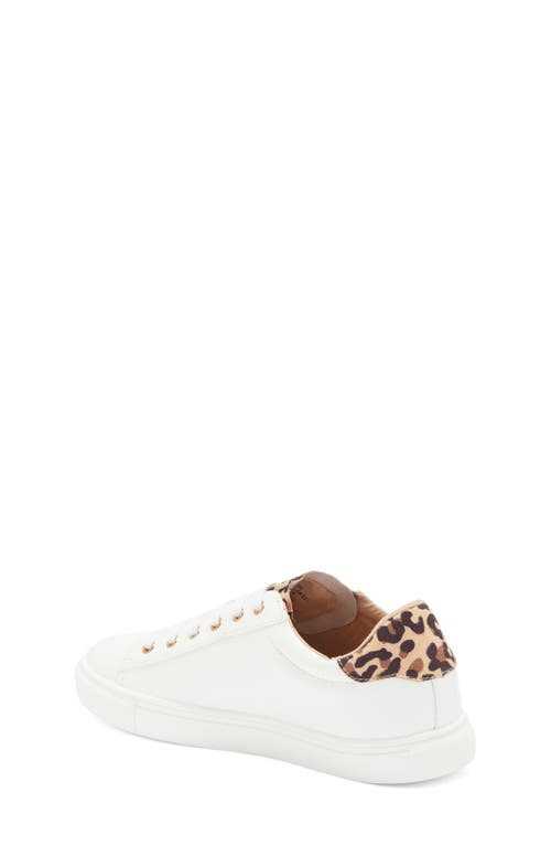 Shop Mia Kids' Little Neva Sneaker In White/jaguar