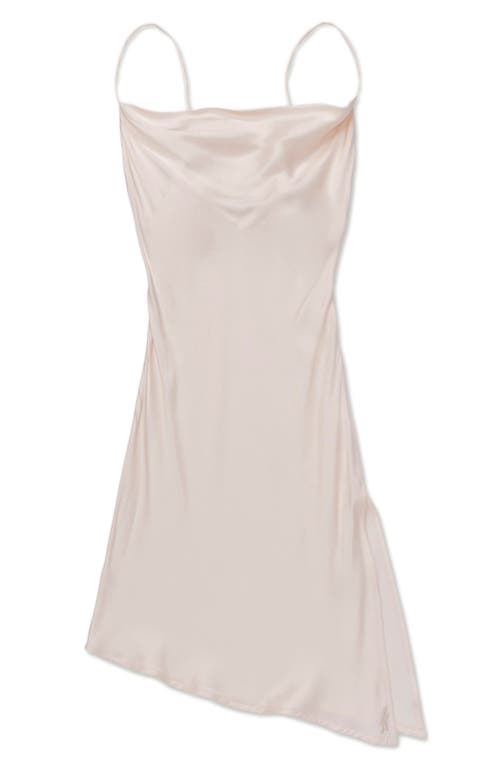 Shop Honor The Gift Notes Asymmetric Slipdress In Cream