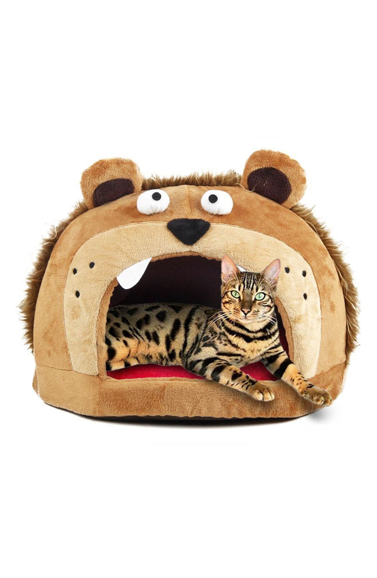 PETKIT Pet Life® Roar Snuggle Plush Dog Bed Large Nordstromrack