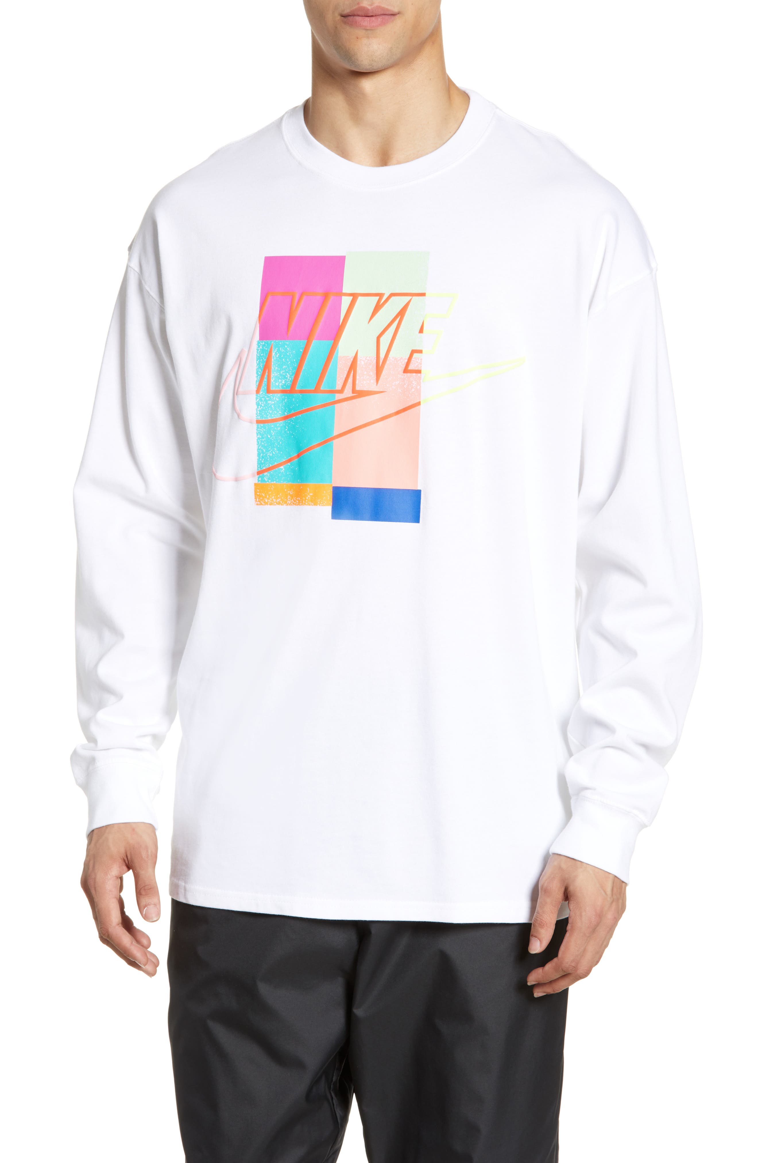 Nike X Atmos Long-Sleeve T-Shirt, White