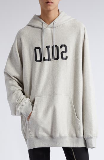 TAKAHIROMIYASHITA TheSoloist. SOLO. Oversize Cotton Hoodie | Nordstrom