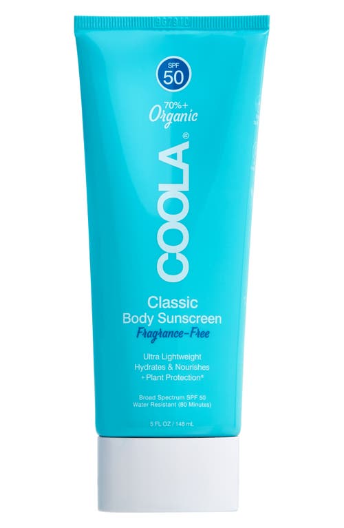 ® COOLA Suncare Classic Body Sunscreen Fragrance-Free SPF 50