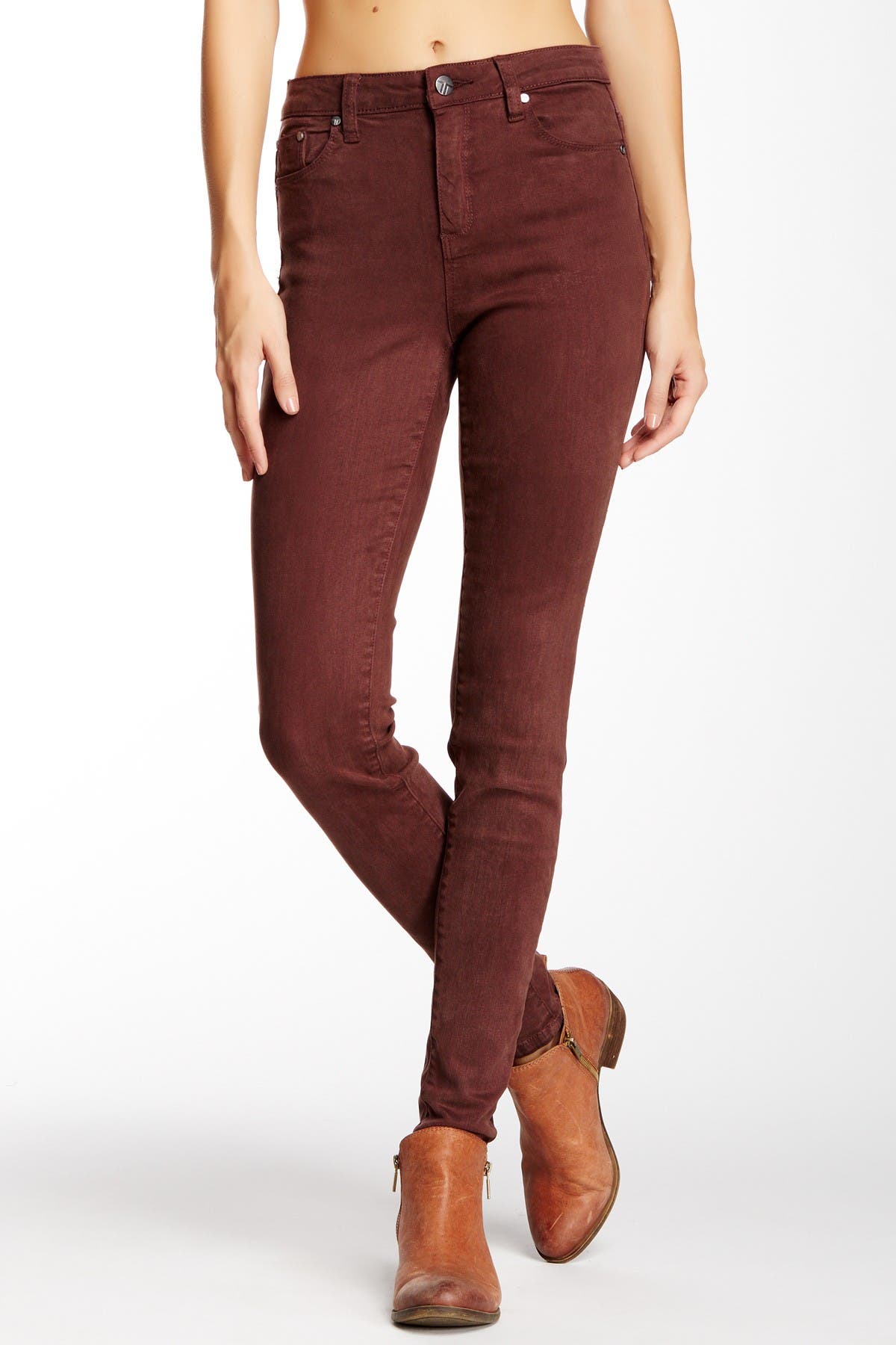 tractr high waist skinny jeans