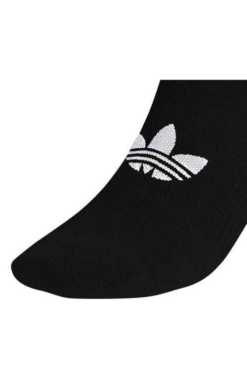 Shop Adidas Originals Adidas Assorted 6-pack Originals No-show Socks In Black/white/grey