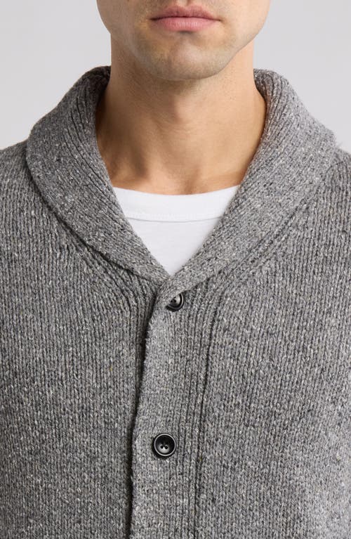 Shop Rails Corden Shawl Collar Cardigan In Monochromatic Speckle