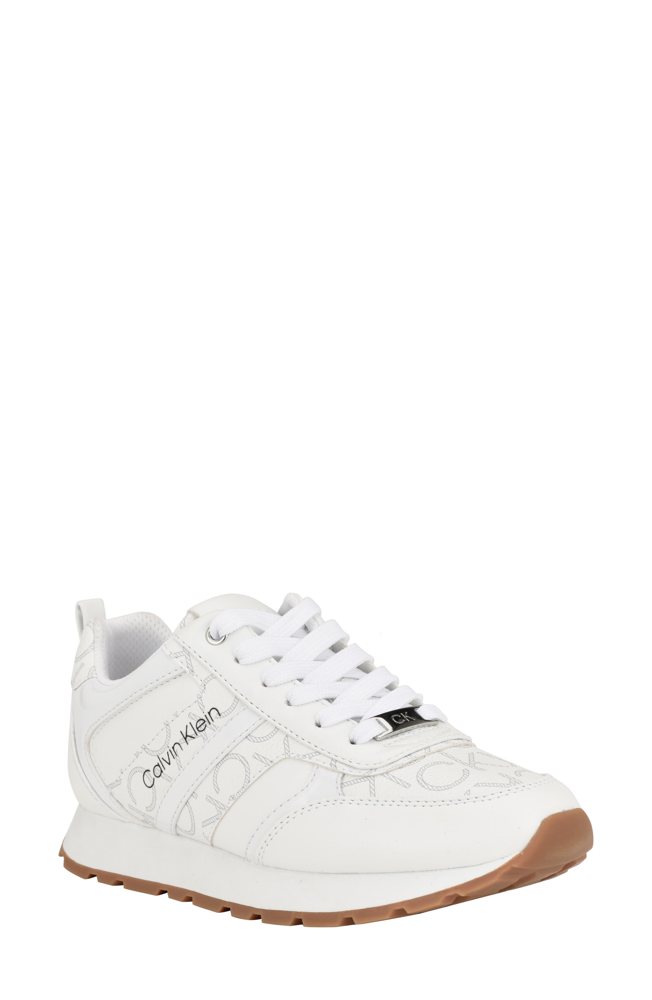 Calvin Klein Carlla Lace Up Sneaker (Women) | Nordstromrack