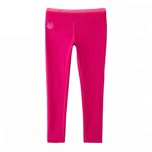Uv Skinz Active Sport Swim Tights In Hot Pink