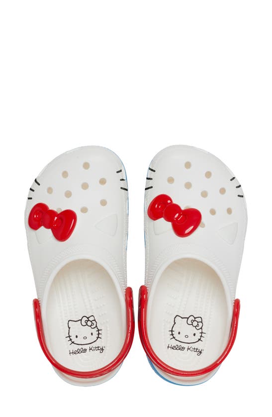 Shop Crocs Kids' X Hello Kitty Classic Clog In White