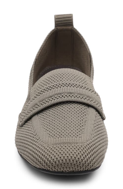 Sanctuary Blast Knit Loafer In Burnt Olive