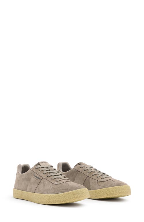 Shop Allsaints Jaimee Sneaker In Taupe Grey