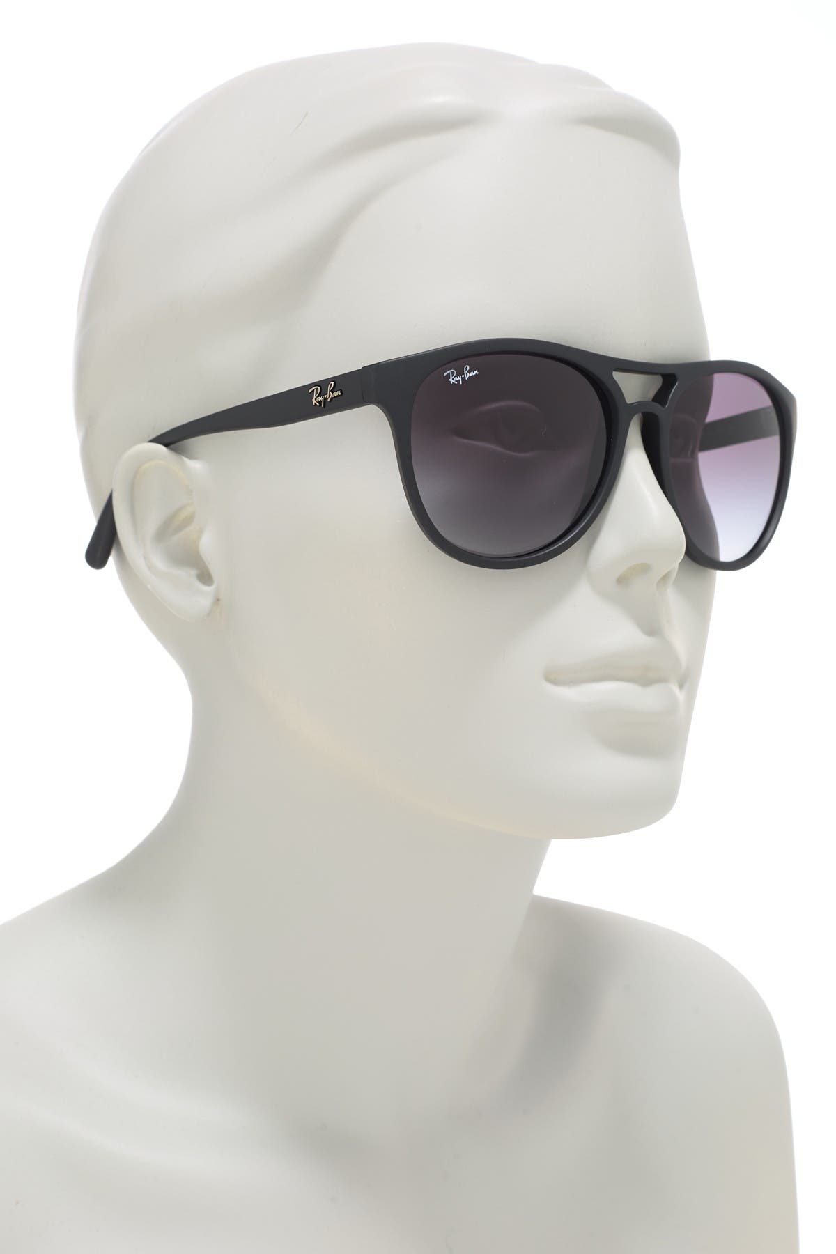 ray ban 58mm round sunglasses