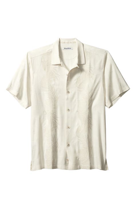 Monogram Short-Sleeved Printed Silk Shirt - Ready to Wear