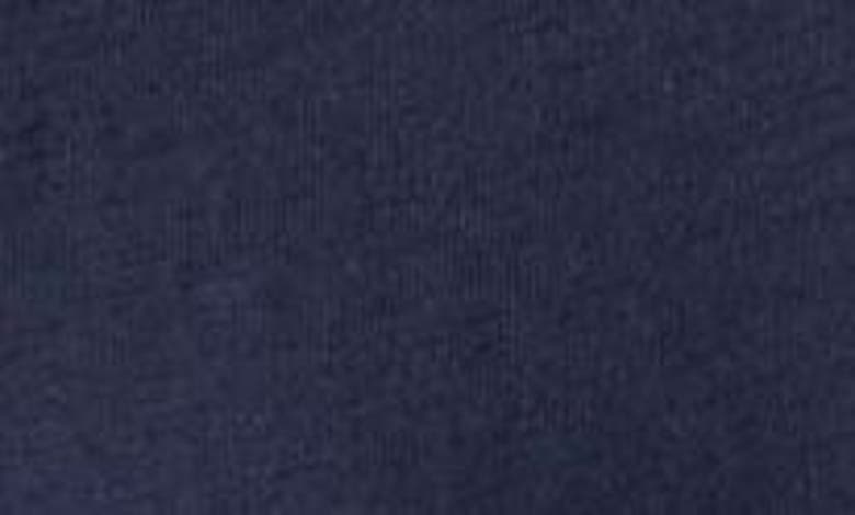 Shop Caslon (r) Drawstring Waist Organic Cotton T-shirt Dress In Navy Blazer