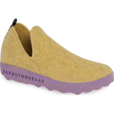 Asportuguesas By Fly London City Sneaker - Yellow