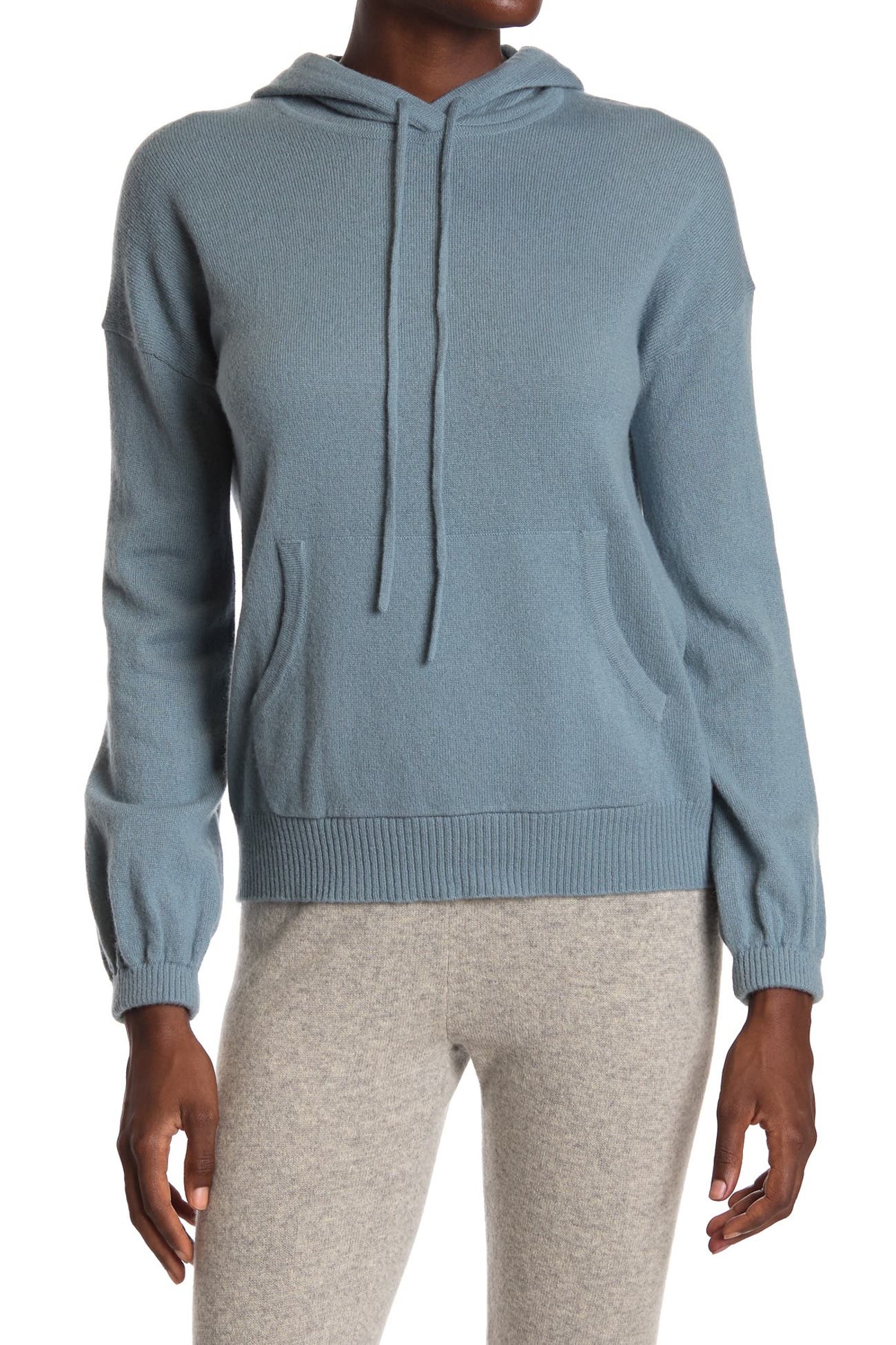 AMICALE | Cashmere Jersey Pullover Hoodie | Nordstrom Rack
