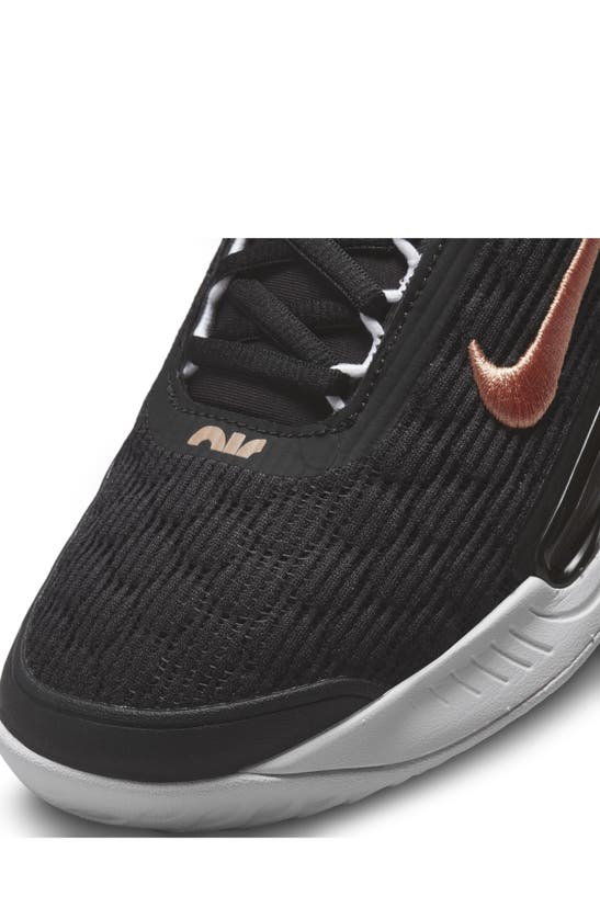 Nike Women's Court Air Zoom Nxt Hard Court Tennis Shoes In Black | ModeSens