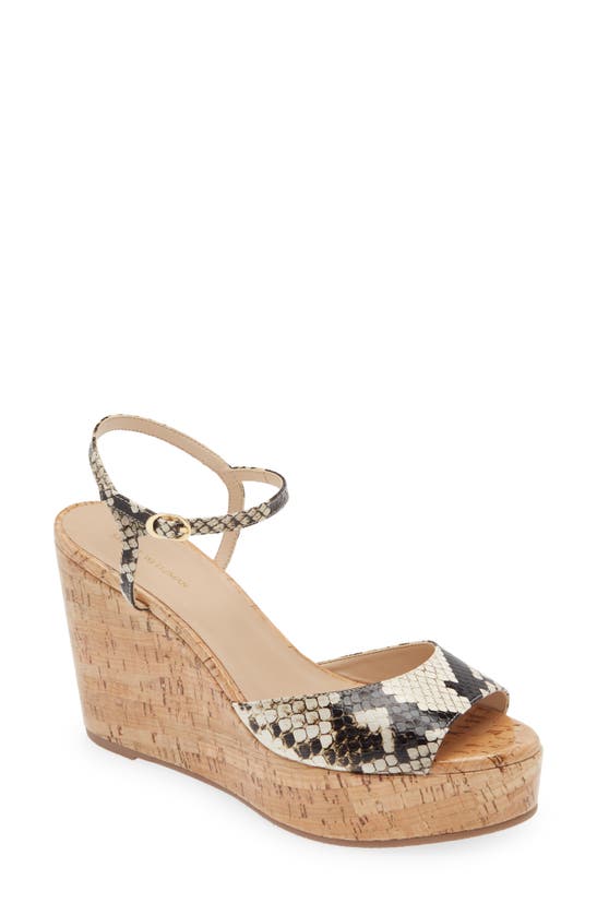 STUART WEITZMAN PALMINA PLATFORM WEDGE SANDAL