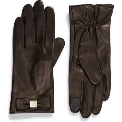 Kate Spade New York Bow Touchscreen Gloves, Black