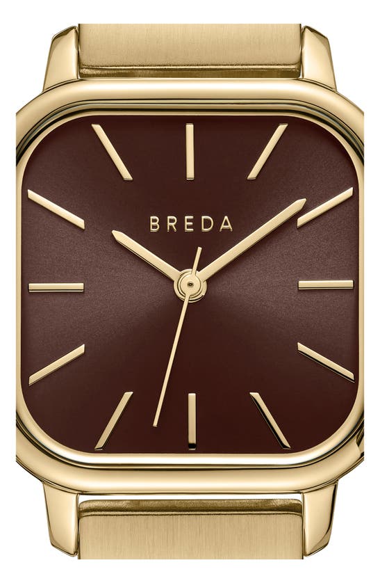 Shop Breda Esther Bracelet Watch, 26mm In 18k Goldlated