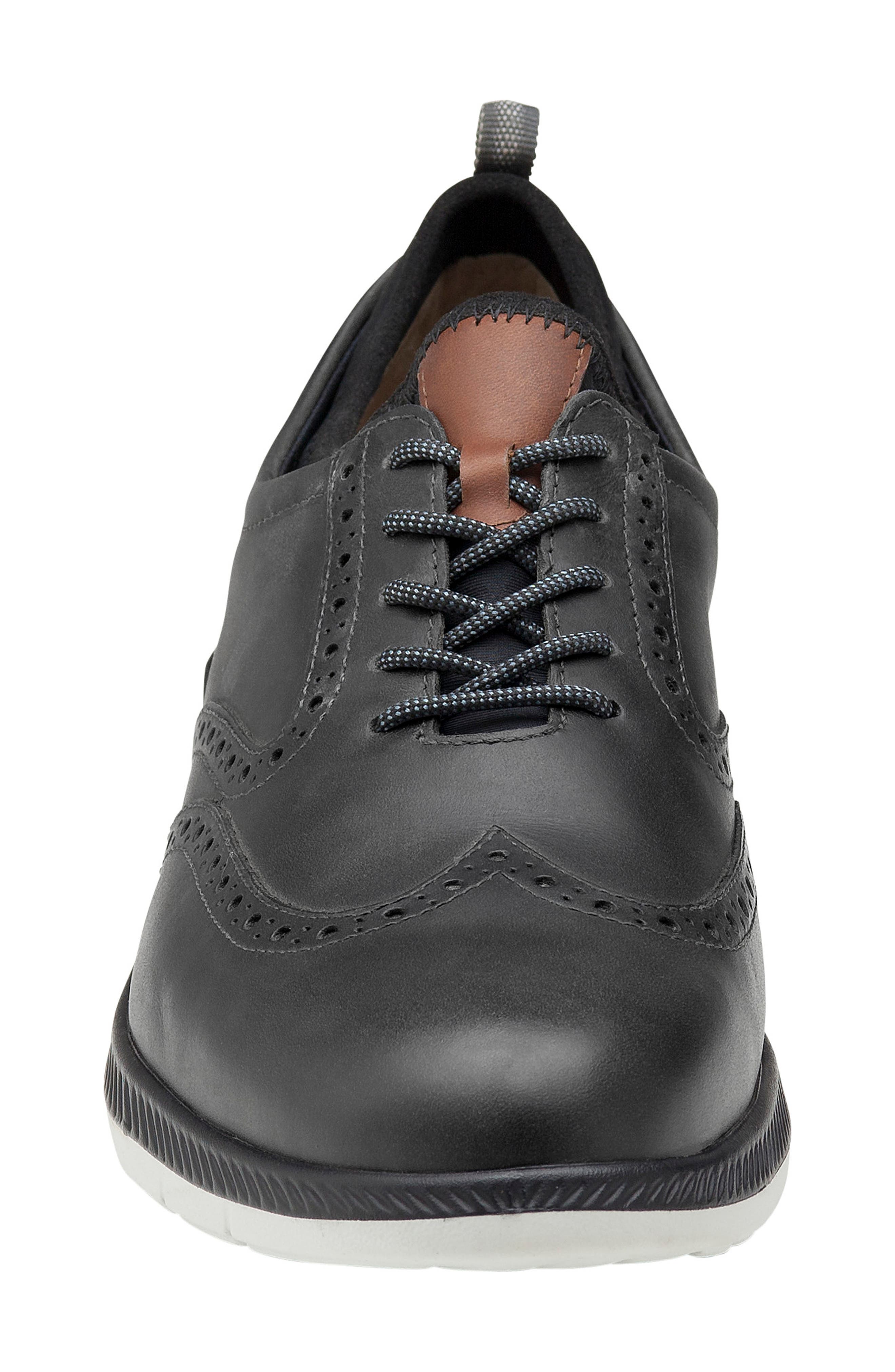 Johnston \u0026 Murphy Men's XC4 Lancer Wingtip Shoes - Navy - Size 8.5M