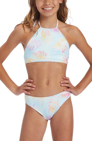 Billabong Kids' Tropic Crush Reversible Two-Piece Swimsuit, Nordstrom