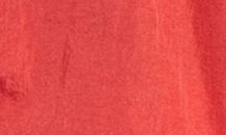Shop Open Edit Crinkled Nylon Swim Trunks In Red Rococo