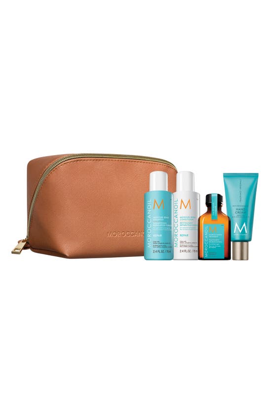 Moroccanoil Repair Travel Discovery Kit In White