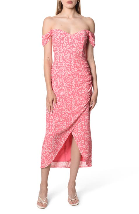 Backless Mika Dress (Pink) – LORETA