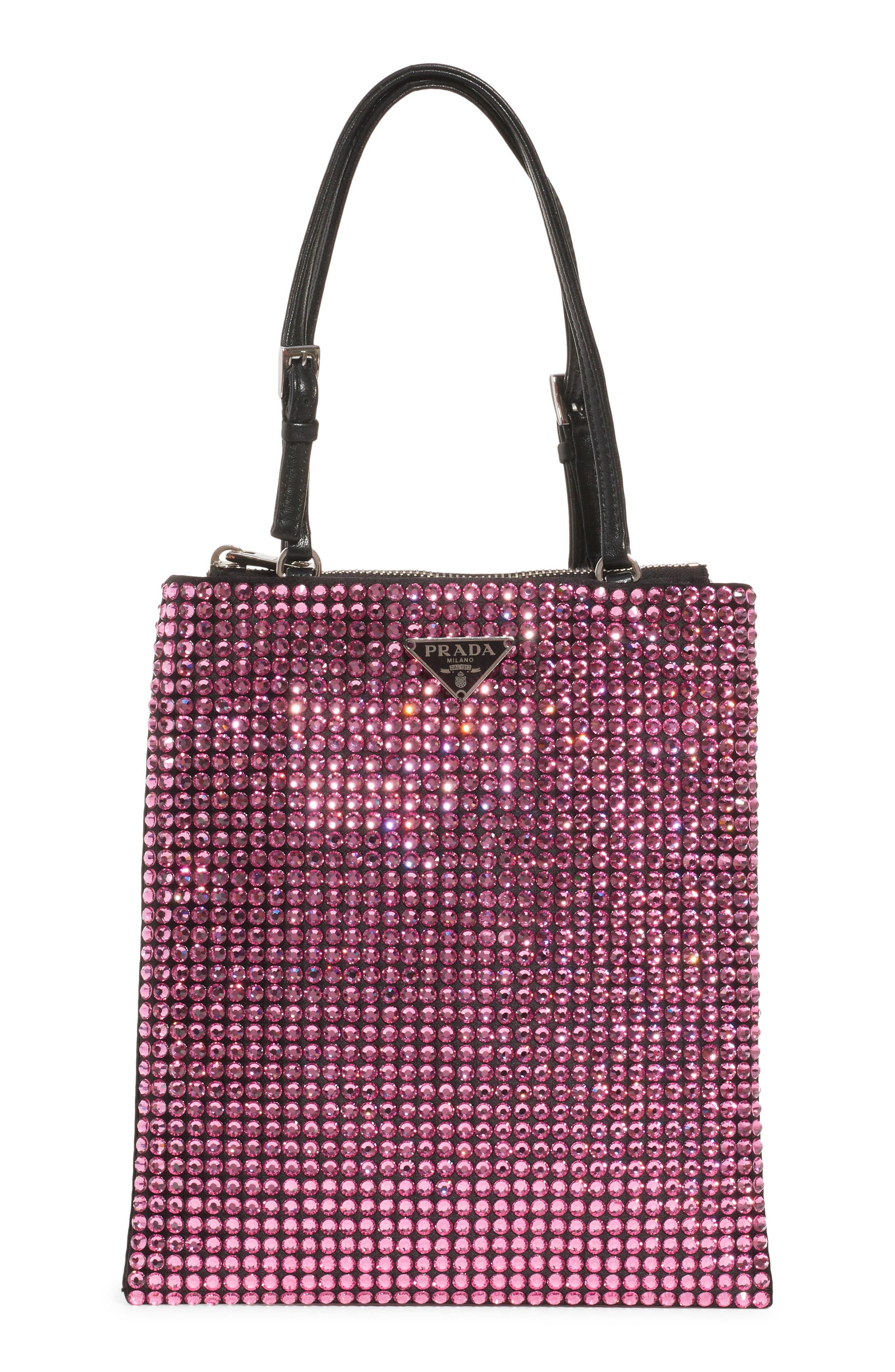 Prada Crystal Embellished Crossbody Bag Nordstrom