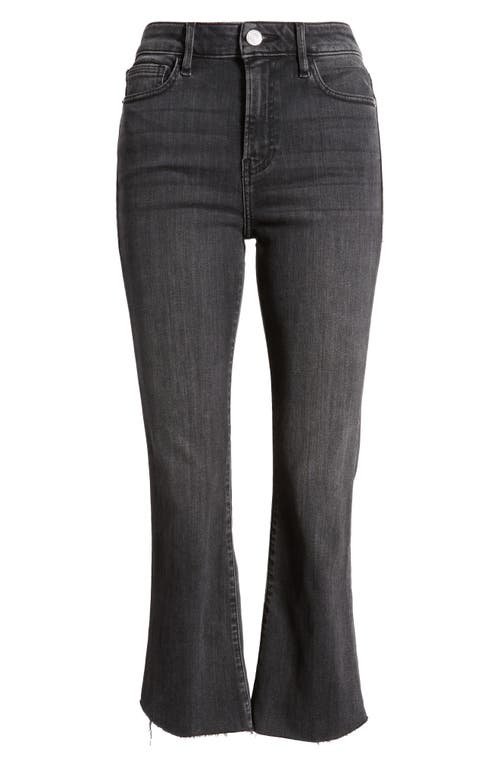 Frame Le Crop Mini Boot Cascade Raw Hem Jeans In Stevie