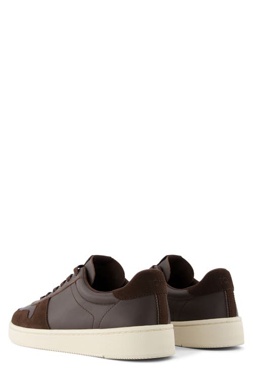 Shop Toms Trvl Lite Court Sneaker In Brown