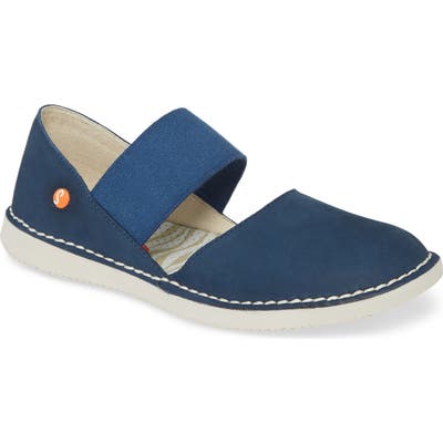 Softinos By Fly London Teja Flat, Blue/green