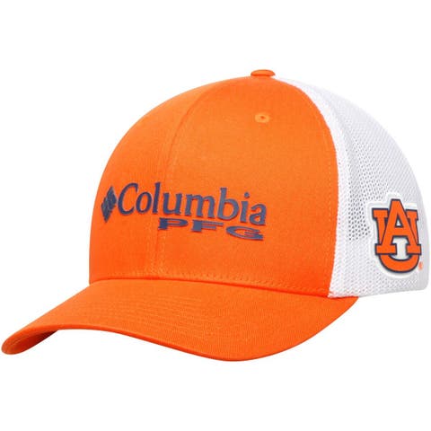 Men's Columbia White West Virginia Mountaineers Collegiate PFG Flex Hat