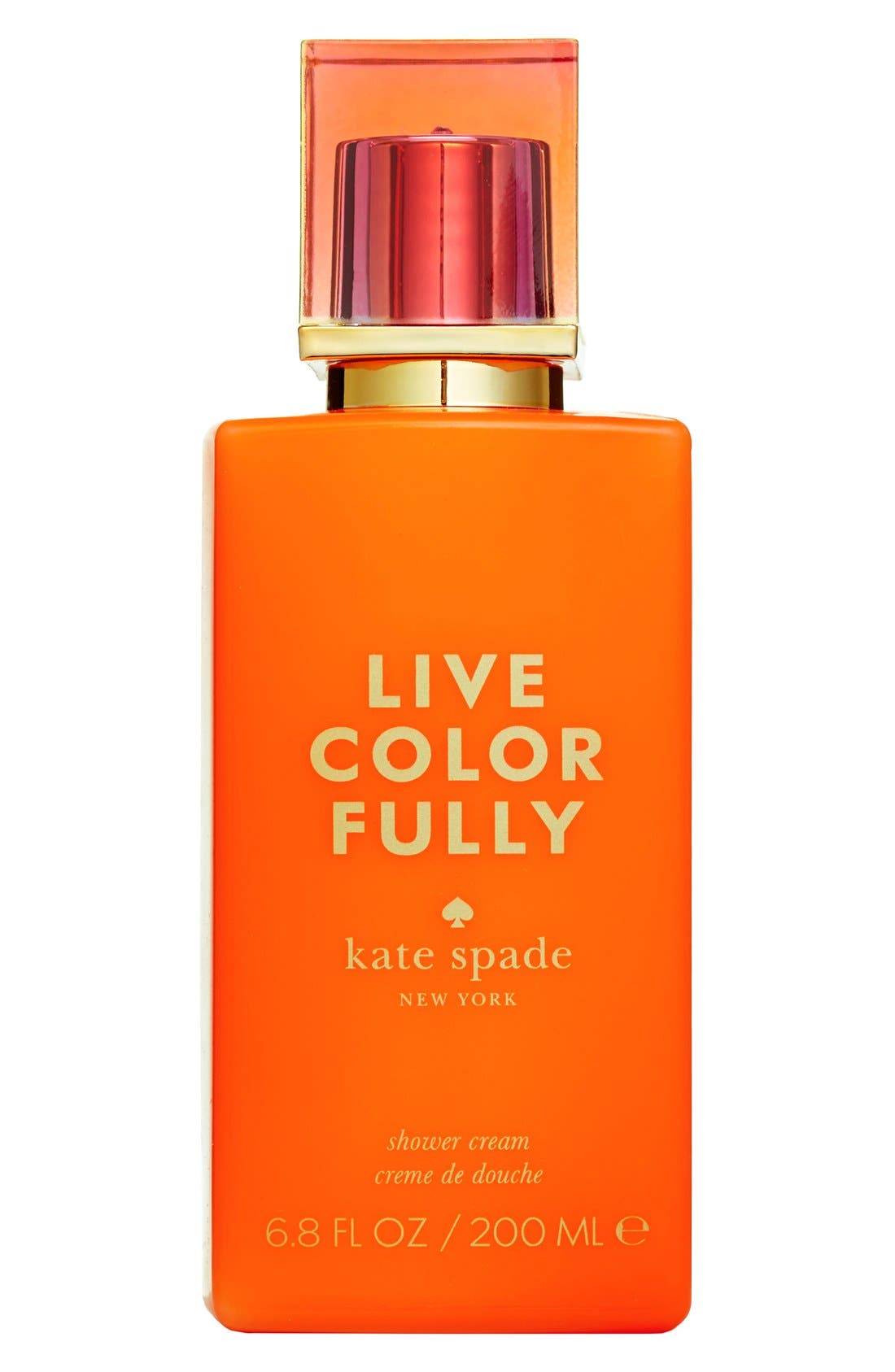 kate spade new york 'live colorfully' shower cream Nordstrom