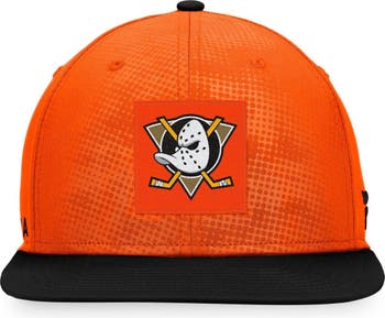 Men's Fanatics Branded Black/Orange Anaheim Ducks Authentic Pro