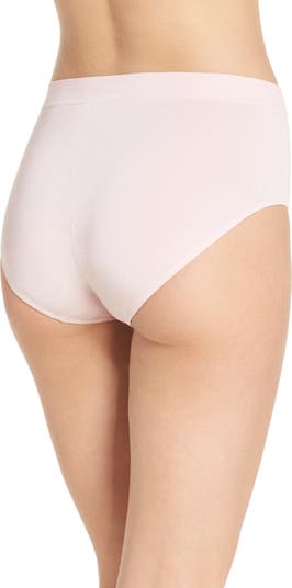 Wacoal Women's B-Smooth Brief Panty, Chalk Pink, Small : :  Clothing, Shoes & Accessories