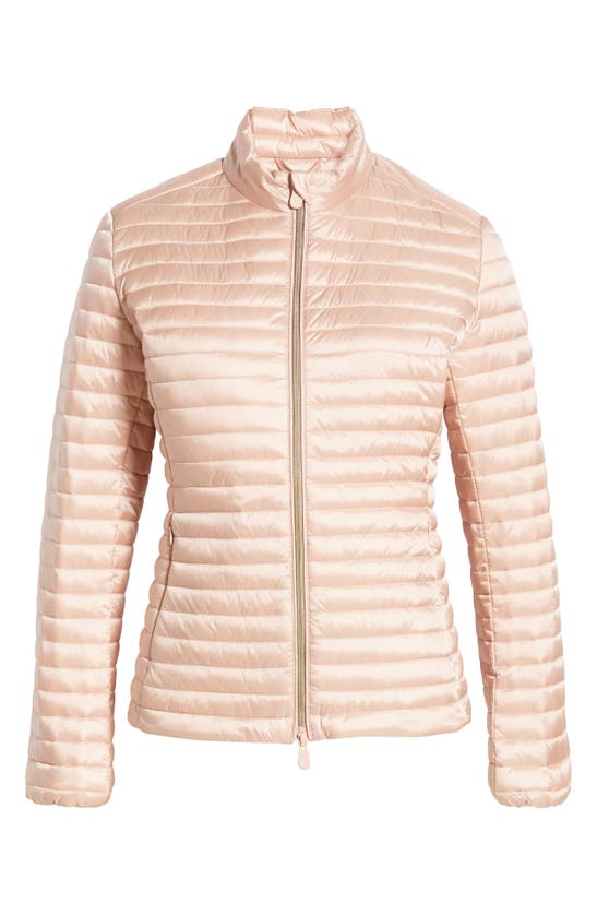 Shop Save The Duck Andreina Water Resistant Puffer Jacket In Powder Pink