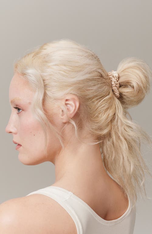 Slip Pure Silk 4-pack Skinny Scrunchies: Back To Basics Collection In Blonde