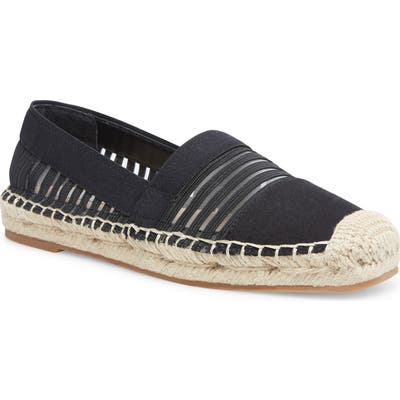 Steven New York Haleen Espadrille Slip-On, Black