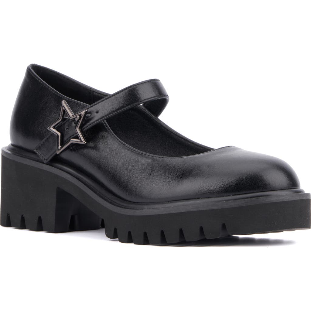 Olivia Miller North Node Mary Jane Loafer In Black