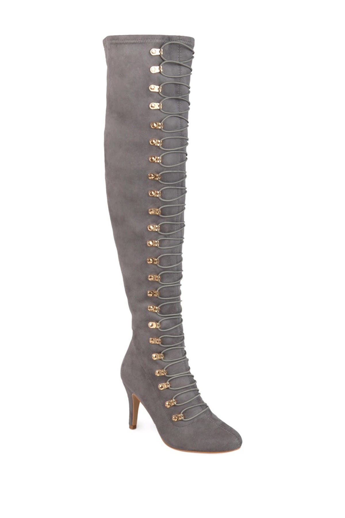 Trill Over-the-Knee Lace-Up Boot 