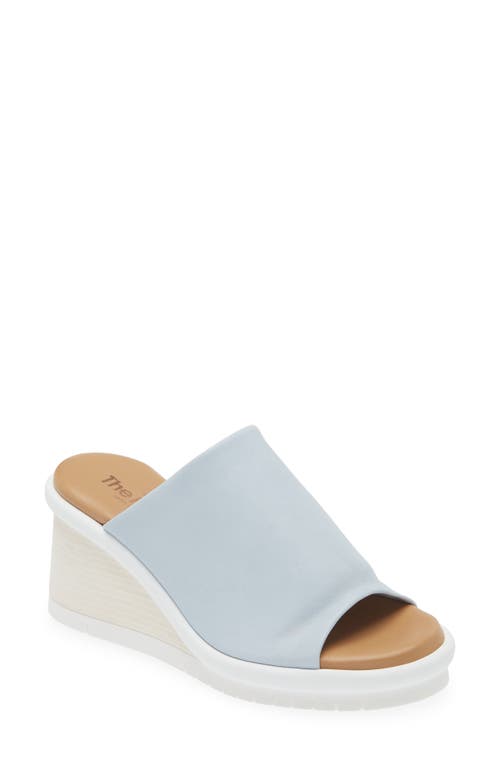 Mary Wedge Sandal in Cielo