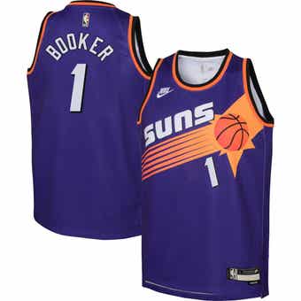 Men's Phoenix Suns Jersey, Devin Booker Basketball Uniform #1, Breathable  Embroidered Basketball Swingman Jersey : : Clothing, Shoes &  Accessories