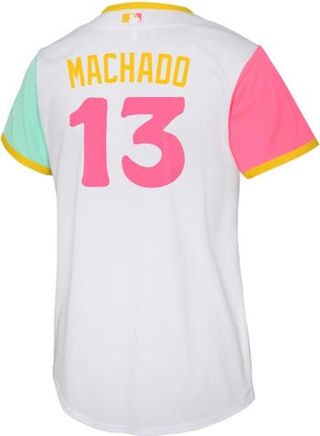 Men's San Diego Padres Manny Machado Nike Brown Alternate Replica Player  Jersey