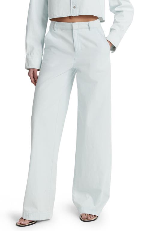 Vince Washed Cotton Wide Leg Pants Celestine at Nordstrom,