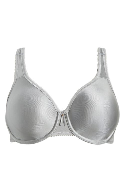 Shop Wacoal Basic Beauty Seamless Underwire Bra In Ultimate Gray