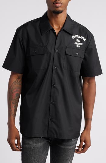 Billionaire Boys Club Celsius Short Sleeve Button Up Shirt Nordstrom